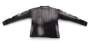 Rebel Minds 'Royal Souls' Long Sleeve Thermal Shirt in Black