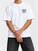 Men's Market 'Flip The Bird' T-Shirt in White