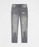 Reason 'Distressed' Denim in Grey