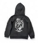 Highly Undrtd Kids 'Above All' Rhinestone Zip Up Hoodie (Black) UF5604K - FRESH N FITTED