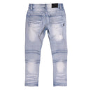 Makobi Kids 'Rick Biker' Denim (Lt.Wash) B1786 - Fresh N Fitted Inc
