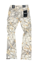 Kind Red Essential Camo Stacked Pants (Snow Fall Camo) KD2045B - FRESH N FITTED