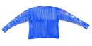 Rebel Minds 'Dreams' Long Sleeve Thermal Shirt w/Rhinestones in Royal
