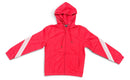 M. Society 'Outdoor' Nylon Zip Up Jacket in Crimson