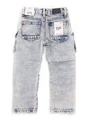 Ops Kids 'Cargo' Relaxed Fit Denim in Bleach