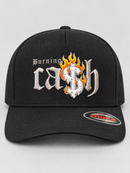 MUKA 'Burning Cash' Snapback Hat (Black) S4455