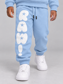 Kids Rawyalty 'RAW' Sweatpants in Sky Blue