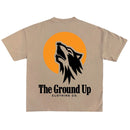 The Ground Up 'GDUP Logo' T-Shirt (Beige) - FRESH N FITTED-2 INC