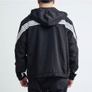 M. Society 'Outdoor' Nylon Zip Up Jacket in Black