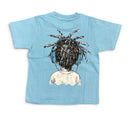 Evolution Kids 'Gum Boy' T-Shirt in Carolina Blue