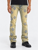 KDNK Rhinestone Jeans Blue KND4931