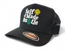 MUKA 'Self Made Hustle' Trucker Hat (Black) T5500B - FRESH N FITTED