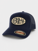 MUKA 'Rebirth' Corduroy Trucker Hat in Navy