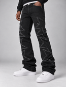 FWRD Men's Stacked Star Denim in Jet Black