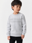 Jordan Craig Kids "Paradise" Pullover Crewneck Sweater (Grey) 8829TK