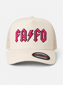 MUKA 'FAFO' Trucker Hat (Ivory) T5618B