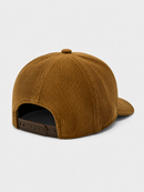 MUKA 'Highly Favored' Corduroy Snapback Hat in Taupe Brown