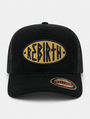 MUKA 'Rebirth' Corduroy Trucker Hat in Black