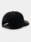 MUKA 'Don't Pray For Me' Corduroy Snapback Hat in Black
