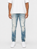 Smoke Rise ‘Rip’ Slim Fit Denim in Vespera Blue