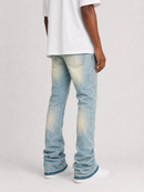 FWRD 'Worn Down' Stacked Flare Denim (Ice Tint) FW-33893