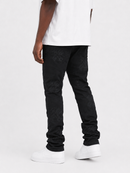 FWRD 'EMB' Stacked Denim (Jet Black) FW-330068A