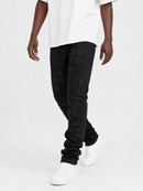 FWRD 'EMB' Stacked Denim (Jet Black) FW-330068A