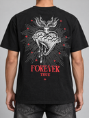 Highly Undrtd 'Truth' T-Shirt in Black