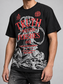 Highly Undrtd 'Truth' T-Shirt in Black