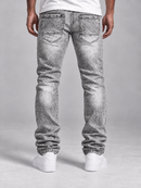 Jordan Craig Collins ‘Rip And Repair’ Denim in Smoked Grey