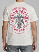 Highly Undrtd 'Enlightened Soul' T-Shirt in Chalk