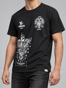 Highly Undrtd 'Enlightened Soul' T-Shirt in Black