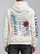 Highly Undrtd ‘Obsessive Culture' Hoodie in Sail