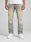 Jordan Craig Collins ‘Rip And Repair’ Denim in Desert