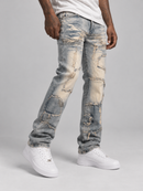 Spark 'Stitched' Slim Straight Denim in Tint
