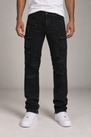 Makobi 'Berteli' Cargo Pants (Black) M1737