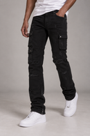 Makobi 'Berteli' Cargo Pants (Black) M1737