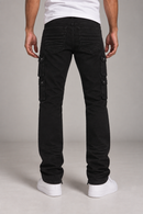 Makobi 'Berteli' Cargo Pants (Black) M1737