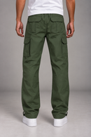 STUDIO JK Baggy Nylon Cargo Pants (Olive) – JK031