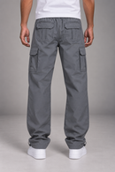 STUDIO JK Baggy Nylon Cargo Pants (Charcoal) – JK031