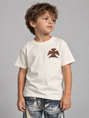 FWRD Kids 'Flame Honor' T-Shirt in Natural