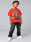 Elite Denim Kids 'Winners' T-Shirt in Orange