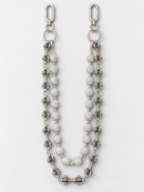 Kindred 'Rhinestone Ball' Pocket Chain in Silver