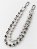 Kindred 'Rhinestone Ball' Pocket Chain in Silver