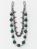 Kindred 'Cube' Pocket Chain in Black w/Teal