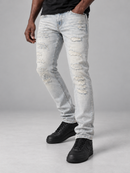Waimea 'Distressed' Slim Fit Denim in Light Blue Wash