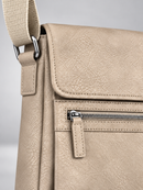 WK Side Bag w/Zipper in Apricot