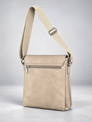 WK Side Bag w/Zipper in Apricot
