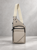 WK Compact Side Bag w/Zipper in Apricot