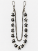 Kindred 'Star' Pocket Chain in Black w/Silver